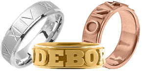 Personalized Wedding Bands