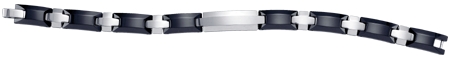 Men's Fancy Tungsten Bracelet GD-25398 - Click Image to Close