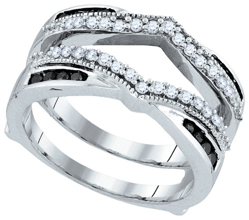 Diamond Ring Enhancer 10K White Gold 0.50 cts. GD-92267