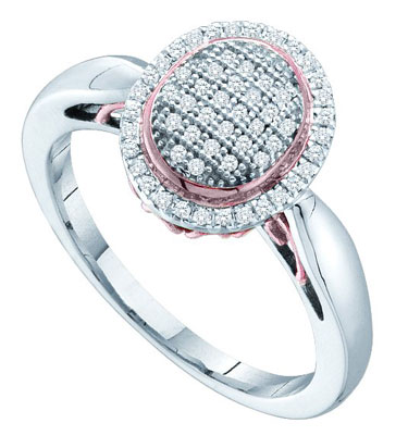 Ladies Diamond Fashion Ring 10K White Gold 0.25 cts. GD-51214
