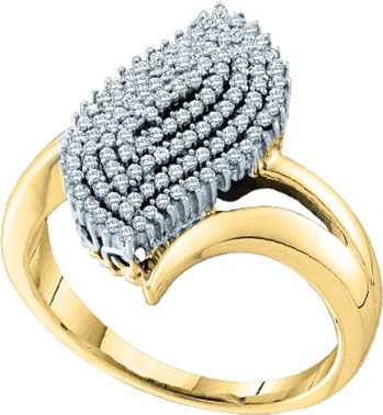 Ladies Diamond Fashion Ring 10K Gold 0.40 cts. GD-55935 - Click Image to Close