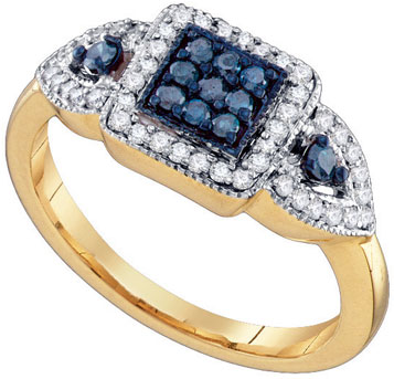 Ladies Diamond Fashion Ring 10K Gold 0.50 cts. GD-65773 - Click Image to Close