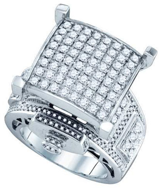 Ladies Diamond Fashion Ring 10K White Gold 2.13 cts. GD-71826