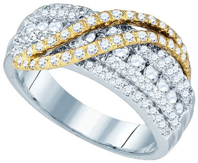 diamond fashion ring or wedding band 10k yellow gold
