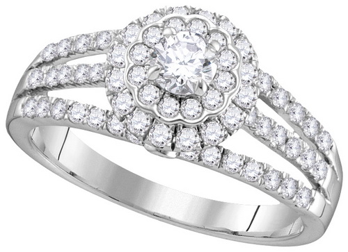 Ladies Diamond Engagement Ring 14K Gold 1.00 ct. GD-111769