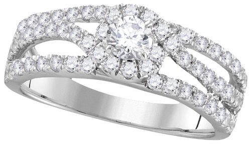 Ladies Diamond Bridal Ring 14K Gold 1.00 ct. GD-111770