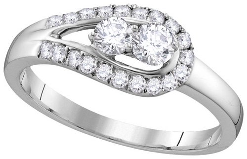 Ladies Diamond Engagement Ring 10K Gold 0.50 cts. GD-112132