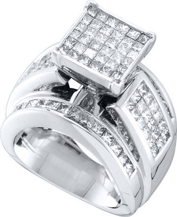 Ladies Diamond Engagement Ring 14K White Gold 1.00 ct. GD-26732