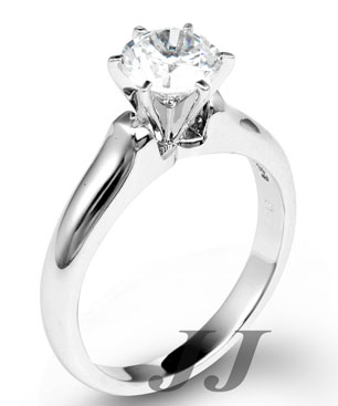 Diamond Solitaire Ring 14K Gold SK-3142 - Click Image to Close