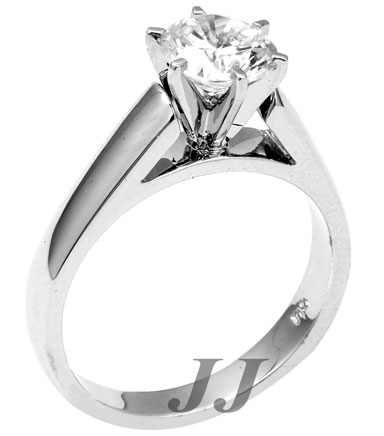 Diamond Solitaire Ring 14K Gold SK-416