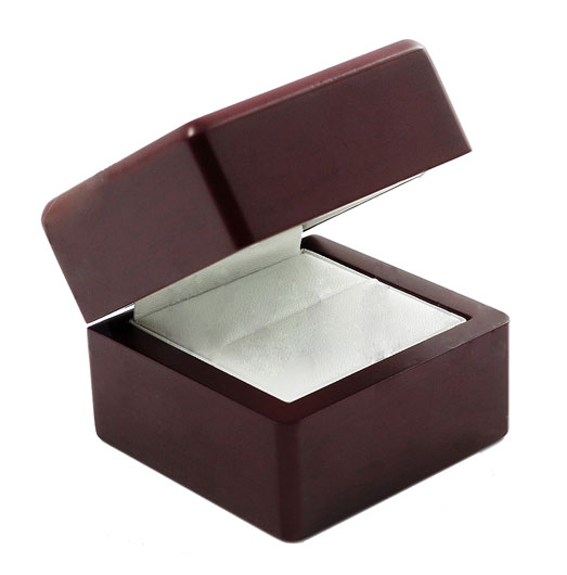 Luxury Wooden Style Cherry Ring Box Upgrade WCBOX